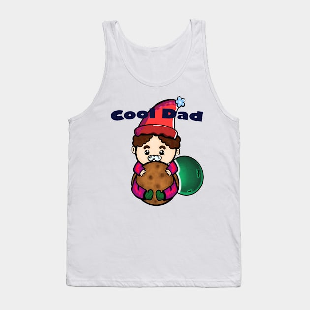 Cool DAD Tank Top by BABA KING EVENTS MANAGEMENT